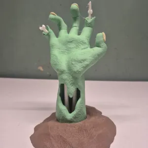 rising zombie hand