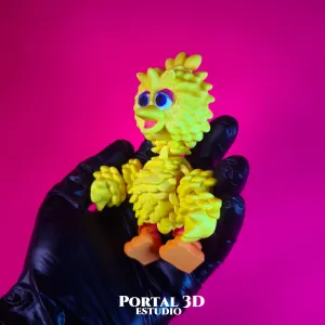 Big Bird / PRINT-IN-PLACE WITHOUT SUPPORT /3mf