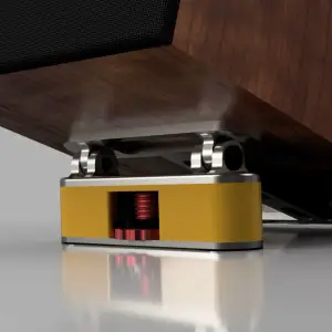 Adjustable angle floor stand for speakers