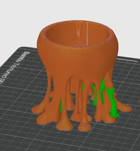 LiquiForm: The Drippy Snack/Dip Bowl