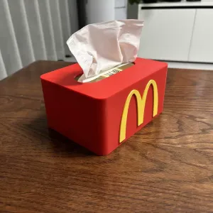 麦当劳造型纸巾盒（抽纸盒）