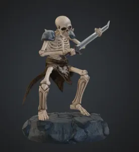 FREE skeleten knight
