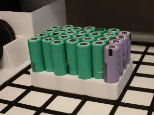 18650 Gridfinity Battery Organizer
