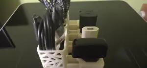 Multi Charger and Cable Organizer Stand
