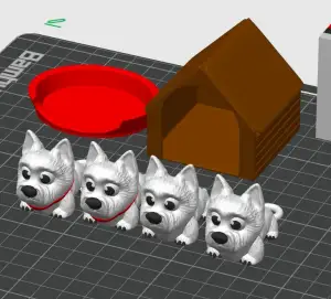 MINI FLEXI ARTICULATING WESTHIGHLAND TERRIER