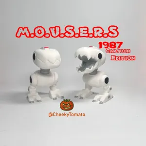 Mousers (2-Pack) – TMNT 1987 DeskBuddy Figurines