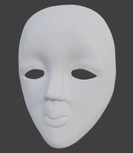 Faceless Doll Mask