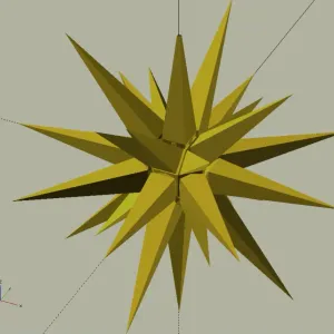 Moravian Christmas Star Bethlehem P.A. Geometry