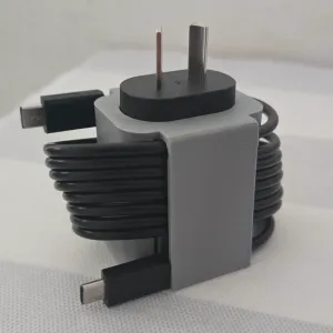 Cable organizer for Samsung 45w charger