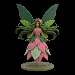 🌸 Sylvara Bloomwing – Guardian of the Verdant Court