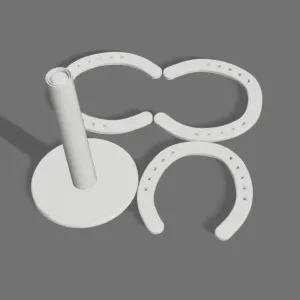 Horseshoe (Game) Print-in-place