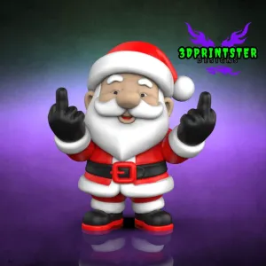 Naughty Santa Christmas Decoration