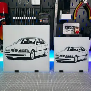 BMW E39 – Hueforge – 3 Colors