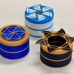 Mechanical Spinning Top Box