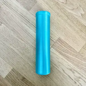 Tube container for brushes