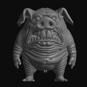 interesting decor pig design