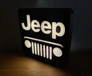 Jeep LED Lightbox Lamp Avenger Renegade Compass Wrangler