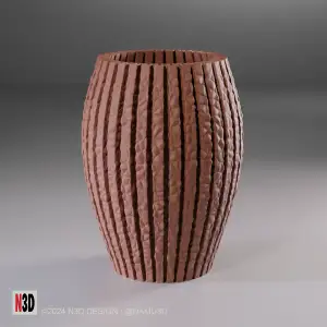 VASE 0049 B - VORONOI VASE