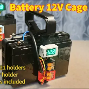 12V Battery cage