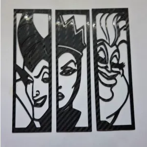 stencil malas disney