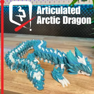 Elder Articulated Arctic Dragon