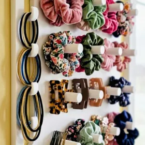 Hair Accessory Wall Organizer