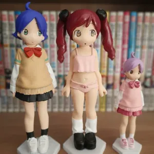 Wonda Chan + Reset Chan anime moe figures