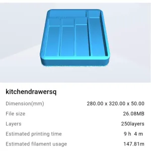 Kitchen Drawer Organiser