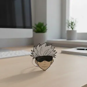 Satoru Gojo keychain multicolor