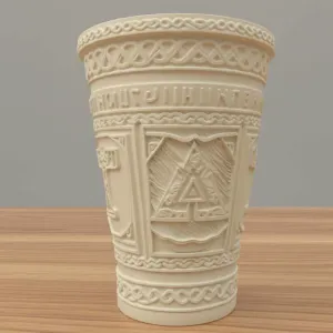 Ornate Cup Planter