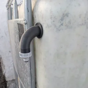 Überlauf IBC Container