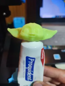 Baby Yoda Toothpaste Vomit