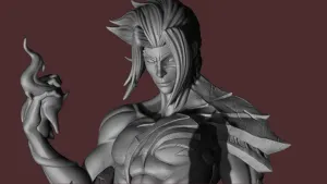 Kayn League of Legends Fan Art For 3d Print