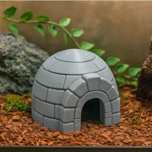 Stone Igloo Hide for Terrariums