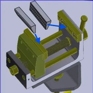 Vise jaws / Mâchoires d'étau