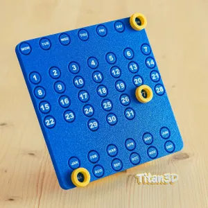 Perpetual Calendar Inspired by Ring-a-Date