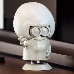 Minion Mom 20cm tall to print by parts - Minions Gru