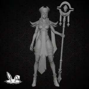 Sally Whitemane WoW Figurine Fanart Warcraft