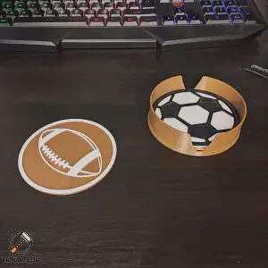 American Football Coaster 🏈🍺