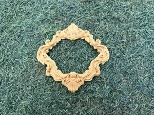 Baroque Rococo Ornate Rhombus Picture Frame Border