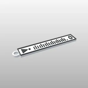 Sound Level Slider Keychain