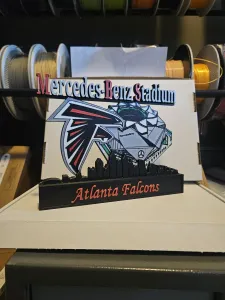 NFL - Atlanta Falcons Mercedes Benz stadium display