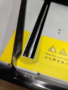 Adventurer 3 Y axis cover