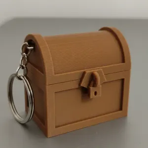Treasure Chest Keychain