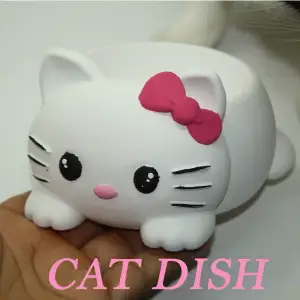 🐱 Cat Food Bowl – 3D Printing