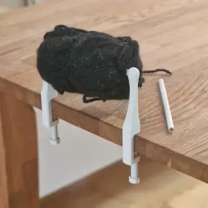 Portable Lightweight Yarn Spindle Table Clamps