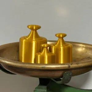Brass Scale Weight