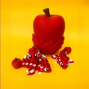 Flexi Apple Dragon And Egg Box