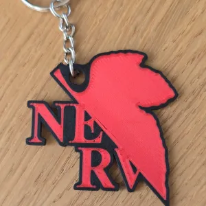 NERV Schlüsselanhänger Neon Genesis Evangelion v1