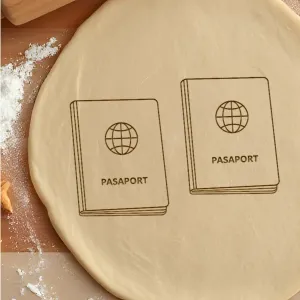 Passport Cookie Cutter, Biscuit Cutter